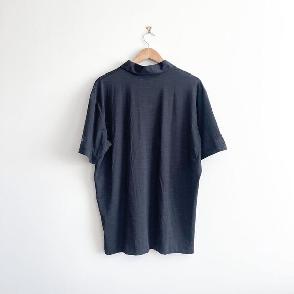 Callaway Opti-Dry Mens Polo Shirt Short Sleeve Black Large - Picture 2 of 7